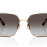 Vogue Eyewear Kadın Vo4199s Kelebek Güneş Gözlüğü, Top Antik Gül/Altın/Gri Gradyan Siyah, 58 mm