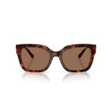 Vogue Eyewear Kadın Vo5613sb Kare Güneş Gözlüğü, Koyu Havana/Koyu Kahverengi, 54 mm