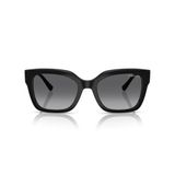 Vogue Eyewear Kadın Vo5613sb Kare Güneş Gözlüğü, Siyah/Gradyan Gri Polarize, 54 mm