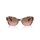 Vogue Eyewear Kadın VO5626S Kedi Gözü Güneş Gözlüğü, Gül Havana/Pembe Gradyan Kahverengi, 56 mm