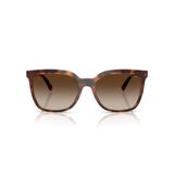 Vogue Eyewear Kadın Vo5633sb Kare Güneş Gözlüğü, Koyu Havana/Gradyan Kahverengi, 56 mm