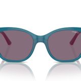 Vogue Eyewear Vj2023 Kelebek Güneş Gözlüğü, Opal Mavi/Koyu Menekşe, 47 mm