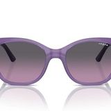 Vogue Eyewear Vj2023 Kelebek Güneş Gözlüğü, Opal Menekşe/Menekşe Gradyan Gri, 47 mm