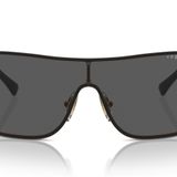 Vogue Eyewear VO4302S Güneş Gözlüğü, Gül Altın/Koyu Gri, 41 mm, Altın, 41 mm