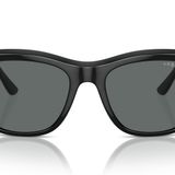 Vogue Eyewear VO5557S Güneş Gözlüğü, Siyah/Koyu Gri, Polarize, 54 mm, Siyah, 54 mm