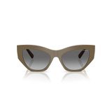 Vogue Eyewear VO5607S Güneş Gözlüğü, Tam Kahverengi/Gradyan Koyu Gri, 53 mm