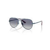 Vogue Junior VJ 1001 51084L 49 Çocuk Damla Mavi Metal Güneş Gözlüğü