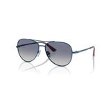 Vogue Junior VJ 1001 51084L 52 Çocuk Damla Mavi Metal Güneş Gözlüğü