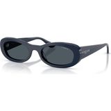 Vogue Kadın Güneş Gözlüğü Vo 5582S 324087 53 mm Oval Çerçeve Mavi - Gri UV 400 Koruma Özellikli