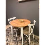 Vogue Tasarım ve Aksesuar 80 cm Yuvarlak Yemek Mutfak Balkon Masası Şık & Dayanıklı