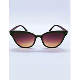 Vogue Vault Retro Cateye Çerçeve, Degrade Camlı Kadın Güneş Gözlüğü - siyah