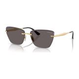 Vogue Vo 4332s 28087 59 Kadın Cat Eye Gold Metal Güneş Gözlüğü Altın