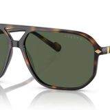 Vogue VO 5531S 27189A 60 Polarize Geometrik Kahverengi Kemik Erkek Güneş Gözlüğü