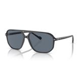 Vogue VO 5531S 31094Y 60 Polarize Geometrik Koyu Gri Kemik Erkek Güneş Gözlüğü