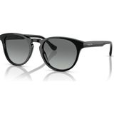 Vogue Vo 5536-SI Col W44/11 52-20-140 Unisex Güneş Gözlüğü UV 400 Filtreli Füme Cam - Siyah