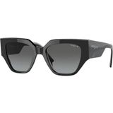 Vogue VO5409S W44/11 Kadın Güneş Gözlüğü Siyah Çerçeve ile UV Filtreli Füme Cam