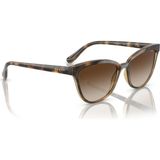 Vogue VO5496SI-W65613-54 17 140 Çerçeve: Koyu Havana Kadın Güneş Gözlüğü - Havana Kahve