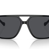 Vogue VO5531S Aviator Siyah Koyu Gri 60 mm Erkek Güneş Gözlüğü