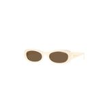 Vogue VO5582S31677353 Kadın Güneş Gözlüğü Bej Kemik Çerçeve Kahverengi Lens UV400