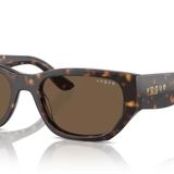 Vogue VO5586S W65673 53 Havana Kadın Güneş Gözlüğü