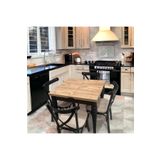 VOGUEAKSESUAR 75-80 Ahşap Katlanır Açılır Büyüyebilen Yemek Mutfak Ve Balkon Masası