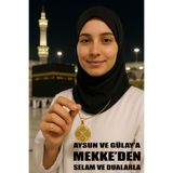 vogutima jewelery&silver by timuçin mavili Kadın Dua Kolye - Süleyman Mührü Felak Nas Ihlas Cennetül Esma Esmaül Hüsna Nali Şerif Ayetel Kürsi