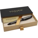 Vogven Marka Kişiye Özel Mat Füme Premium Tükenmez Kalem