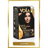 Voila Besleyici Keratin Kalıcı Siyah 1.0 Saç Boyası