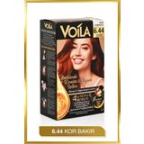 Voila Kadın Besleyici Keratin Kalıcı Kor Bakır 6.44 Saç Boyası