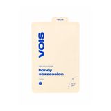 VOIS Honey Obzzession Daily Gel Face Mask – Royal Jelly (Arı Sütü) İçeren Nemlendirici Kağıt Yüz Maskesi (28 g)