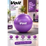 Voit 25 cm Lüx Mini Pilates Topu Denge Yoga Egzersiz Topu Gymball - Mor