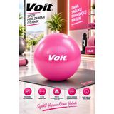 Voit 25 cm Lüx Mini Pilates Topu Denge Yoga Egzersiz Topu Gymball - Pembe