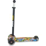 Voit 3 Tekerlekli Işıklı Scooter Graffıtı 77 Çok Renkli Çocuklar İçin Eğlenceli ve Güvenli