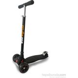 Voit Big Foot 3 Tekerlekli Scooter Siyah 5 - 12 Yaş Çocuklar İçin Güvenli ve Dayanıklı