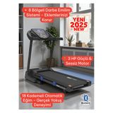 Voit Blue Motion New 3 Hp Bluetooth Özellikli Otomatik Eğimli Koşu Bandı