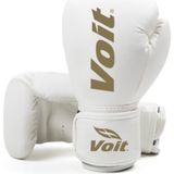 Voit Boks Eldiveni,kıck Boks Eldiveni,muay Thai - Beyaz - Altın - 10 oz