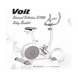 Voit D1000 Diamond Collection Dikey Bisiklet 120 kg Taşıma Kapasitesi ile 8 Kademe Direnç Mekanizması - Beyaz