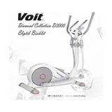 Voit D3000 Diamond Collection Eliptik Bisiklet 120 kg Taşıma Kapasitesi ile 8 Kademe Direnç Mekanizması - Beyaz