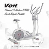 Voit D4000 Diamond Collection Seleli Eliptik Bisiklet 120 Kg Taşıma Kapasitesi İle 8 Kademe Direnç Mekanizması Beyaz
