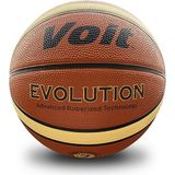 Voit Evolution Kahverengi Basketbol Topu 7 Numara Unisex Yüksek Performanslı Kauçuk Malzeme
