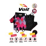 Voit Fİtness Kardiyo Ağırlık Body Dambıl Halter Bisiklet Sporcu Antrenman Eldiveni - M Beden - Unisex Yarım Parmak Terletmeyen Yoga Pilates Eldiveni