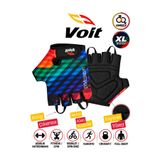 Voit Fİtness Kardiyo Ağırlık Body Dambıl Halter Bisiklet Sporcu Antrenman Eldiveni - XL Beden - Unisex Yarım Parmak Terletmeyen Yoga Pilates Eldiveni