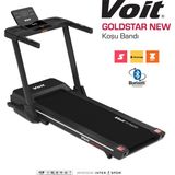 Voit Goldstar New Koşu Bandı, Yeni Nesil, Otomatik Eğimli, 3 Hp/dc Motorlu, Katlanabilir, Bluetooth App,yeni Nesil Koşu Bandı - Siyah