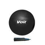 Voit Gymball 65 Cm Pompalı Siyah Pilates Topu Siyah