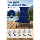 Voit Katlanabilir Kamp Plaj Sandalyesi Şezlong | Hafif Taşınabilir Dayanıklı Outdoor Bahçe Balkon Koltuğu
