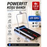 Voit Powerfit Koşu Bandı Uzaktan Kumandalı Brushless Fırçasız Motor Manuel Eğimli Bluetooth'lu