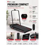 Voit Premium Compact Katlanabilir Koşu Bandı – Manuel Eğimli & Uzaktan Kumandalı