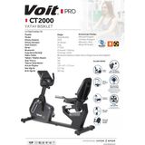 Voit Pro CT2000 Bluetooth'lu 32 Kademeli Manyetik Yatay Kondisyon Bisikleti