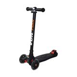 Voit Siyah 3 Teker Katlanabilir Işıklı Mini Scooter