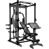 Voit Smith Machine Çok Fonksiyonlu Egzersiz İstasyonu Sağlam Çelik Yapı ile 15 Egzersiz